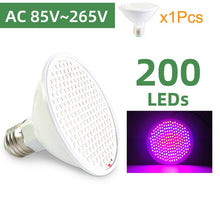 Load image into Gallery viewer, Kaguyahime LED Grow Light E27 Lampada LED Grow Lamp Full Spectrum 4W 30W 50W 80W Indoor Plant Lamp IR UV Flowering Hydroponics