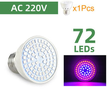 Load image into Gallery viewer, Kaguyahime LED Grow Light E27 Lampada LED Grow Lamp Full Spectrum 4W 30W 50W 80W Indoor Plant Lamp IR UV Flowering Hydroponics