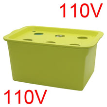 Load image into Gallery viewer, 220V/110V Plants Site Hydroponic Systems 6 Holes Nursery Pots Soilless Vegetables Cultivation Seedling Growing Box With Air Pump