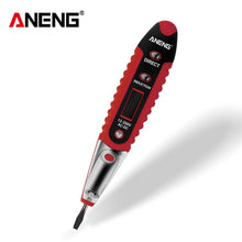 Load image into Gallery viewer, Digital Test Pencil Tester Electrical Voltage Detector Pen LCD Display Screwdriver AC/DC 12-250V for Electrician Tools