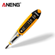 Load image into Gallery viewer, Digital Test Pencil Tester Electrical Voltage Detector Pen LCD Display Screwdriver AC/DC 12-250V for Electrician Tools