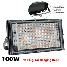 Load image into Gallery viewer, LED Grow Light AC220V 50W 100W LED Full Spectrum Phyto Lamp Greenhouse Hydroponic Plant Growth Lighting