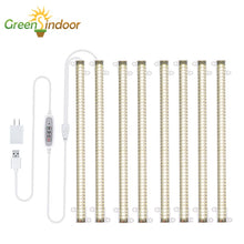 Load image into Gallery viewer, Indoor Grow Light Phyto Lamp For Plants Hydroponic Kits Full Spectrum Phytolamp For Plants Indoor Growing Lamp Timer With Power