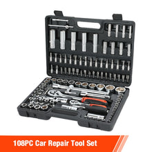 Laad afbeelding in Galerijviewer, <transcy>ValueMax 108PC Handgereedschap Sets Auto Reparatie Tool Kit Set Workshop Mechanisch Gereedschap Doos voor Thuis Dopsleutel Set Schroevendraaier Kit</transcy>