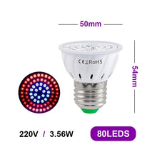 Load image into Gallery viewer, Bulb Grow Lamp Indoor Lighting Hydroponic Greenhouse E27 Led Grow Light Full Spectrum Phytolamp For Plant Lamp Grow Tent Lights