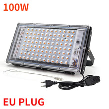 Load image into Gallery viewer, LED Grow Light Full Spectrum Light 220V 50W 100W With EU Plug Led Grow lamps For Greenhouse Hydroponic Flower Seeding Phyto Lamp