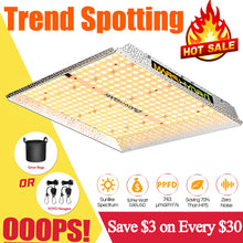 Load image into Gallery viewer, Mars Hydro TS 1000W LED Grow Light Full Spectrum Best for Hydro Plant Veg Flower Hydroponics