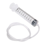 100ml Plastic Measuring Syringe With 100cm Silicone Transparent Tube for Lab Testing Hydroponics Lab Nutrient Measuring Tools