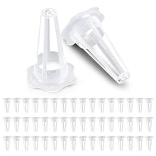 Load image into Gallery viewer, 50 Plant Baskets, Pod-Shaped Plastic Slotted Net Plant Cups, Suitable for AeroGarden, Hydroponics, Planting Systems