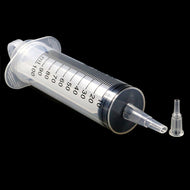 100ML Syringe Reusable Large Hydroponics Nutrient Sterile Health Measuring Injector Tools Dog Cat Feeding Accessories