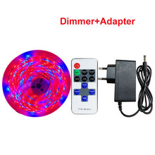 Load image into Gallery viewer, Phyto LED Plant Growth Light Full Spectrum Hydroponic LED Strip Diode Tape Dimmable 2835 for Seeding Plants Flowers Greenhouses