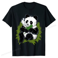 Laad afbeelding in Galerijviewer, <transcy>Panda Eten Cannabis Panda Grappige Weed Panda T-Shirt Modieuze mannen T-shirt Afdrukken Tops Shirts Katoen Normaal</transcy>