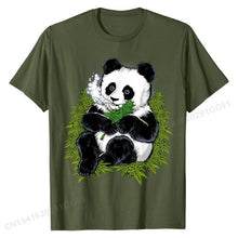 Laad afbeelding in Galerijviewer, <transcy>Panda Eten Cannabis Panda Grappige Weed Panda T-Shirt Modieuze mannen T-shirt Afdrukken Tops Shirts Katoen Normaal</transcy>