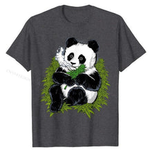 Laad afbeelding in Galerijviewer, <transcy>Panda Eten Cannabis Panda Grappige Weed Panda T-Shirt Modieuze mannen T-shirt Afdrukken Tops Shirts Katoen Normaal</transcy>