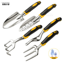 Load image into Gallery viewer, TAITU Garden Tool Hand Trowel Bonsai Shovel Rake,Cultivator,Weeder Tools With Ergonomic Handle,Garden Lawn Farmland Transplant