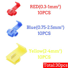 Laad afbeelding in Galerijviewer, <transcy>Scotch Lock Elektrische Draad Kabel Connectoren Quick Splice Terminals Crimp Niet Destructief Zonder Lijn AWG 22-18</transcy>