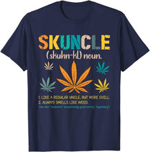 Laad afbeelding in Galerijviewer, <transcy>Skuncle Definition Grappige Weed Pot Cannabis Stoner Oom T-Shirt Custom 3D Gedrukt Tops & Tees Hot Koop Katoen Mannen T-shirts</transcy>