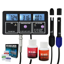 Laad afbeelding in Galerijviewer, <transcy>5-in-1 Waterkwaliteit Multi-parameter PH EC CF TDS(ppm) Temperatuur Test Meter Aquaria Hydrocultuur Zwembad Aquarium Vijver Drinken</transcy>