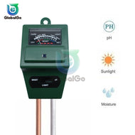 Soil Moisture Measuring Sensor Tester Humidity Hygrometer Hydroponic Gardening Water Plant Flower Soil PH Tester Light Meter