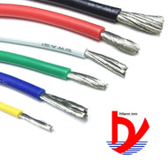 <transcy>Hittebestendige kabel draad Zachte siliconen draad 12AWG 14AWG 16AWG 18AWG 20AWG 22AWG 24AWG 26AWG 28AWG 30AWG hittebestendige siliconen</transcy>