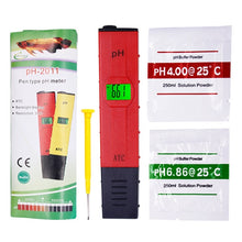 Load image into Gallery viewer, Digital PH Meter 0.01 PH Tester EC TDS Meter Water Acidity Test Tool Hydroponic Pool Pen With Backlight design aquarium 30% OFF
