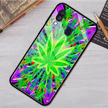 Load image into Gallery viewer, Plant Leaves Cannabi Leaf Case For Samsung A50 A40 A70 A71 A51 A30 A10 A10S A20S M30S J4 J6 Plus Tempered Glass Phone Cover
