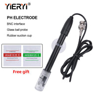 <transcy>Yieryi ph Vervanging Probe Aquarium Hydrocultuur Laboratorium Elektrode ph Meter Potentiële Test BNC Q9 Connector</transcy>