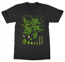 Load image into Gallery viewer, Kuakuayu HJN Cannabis T-Shirt Summer FashionShort Sleeve Botanical Garden Plant Print Art Botany Bloom Fruit Flower Grow T Shirt
