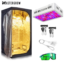 Load image into Gallery viewer, Grow Tent Room Complete Kit 1000W 2000W LED Grow Light+Multiple Size Grow Tent Combo Hydroponic Growing System for Indoor Plants
