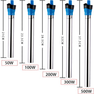 <transcy>50 W/100 W/200 W/300 W/500 W Dompelpompen Aquarium Heater Fish Tank Rvs Temperatuur Thermostaat verwarmingsstaaf Energiebesparende</transcy>