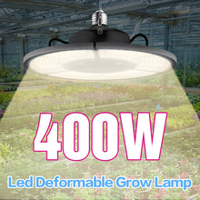 Load image into Gallery viewer, Plant Lamp LED Full Spectrum Grow Light White E27 100W 200W 300W 400W LED Growing Box Light E26 Hydroponic LED Bulb Phyto Lamp
