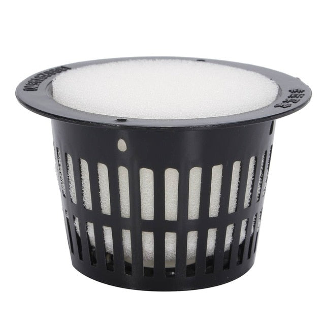 <transcy>10Pcs Mesh Pot Netto Cup Mand Hydrocultuur Systeem Tuin Plant Groeien Groente Klonen Schuim Insert Zaad Ontkiemen Kwekerij Potten</transcy>