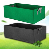 black Fabric plant Grow Bag Garden Square gardening tools Flower Vegetable  Planting Planter Pot Handles for hydroponics