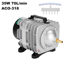 Laad afbeelding in Galerijviewer, &lt;transcy&gt;45W 70L/min HAILEA Elektromagnetische Luchtcompressor Aquarium Zuurstof Luchtpomp Hydrocultuur 6 Manier Luchtbeluchter Pomp&lt;/transcy&gt;
