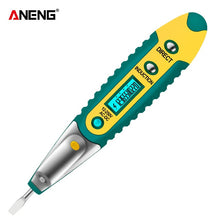 Load image into Gallery viewer, Digital Test Pencil Tester Electrical Voltage Detector Pen LCD Display Screwdriver  AC/DC 12-250V for Electrician Tools
