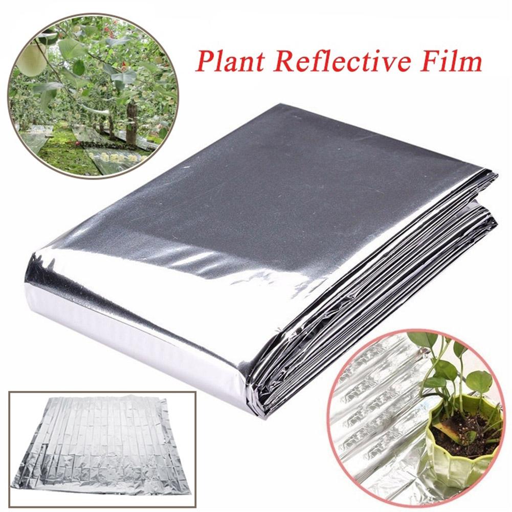 210x120cm Garden Wall Mylar Film Covering Sheet Reflectance Coating Plant Covers Film Hydroponic Greenhouse Covering Foil Sheets