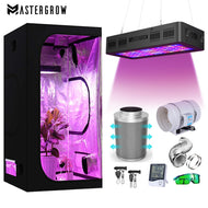 Grow Tent Complete Kit 2000W LED Grow Light + 4