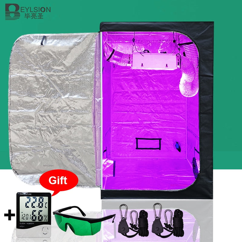 <transcy>BEYLSION 600D Indoor Hydrocultuur Kweektent Hydrocultuur Kweekdoos Kweekruimte Tent Plantenkweektenten Voor Kamerplanten Hydrocultuur</transcy>