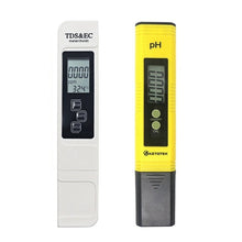 Load image into Gallery viewer, Digital PH /TDS/ EC Meter Pen of Tester Accuracy 0.1 Aquarium Pool Water Purity Filter Hydroponic Portable PPM Water Quality Det
