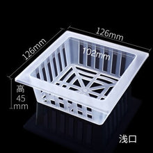 Load image into Gallery viewer, 10pcs 200mm Large Hydroponic Nursery Pot With Self-Watering Capillary Wick Rope Soilless Plant Net Cup Aeroponic Basket
