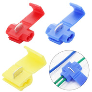 Scotch Lock Electric Wire Cable Connectors Quick Splice Terminals Crimp Non Destructive Without Breaking Line AWG 22-18