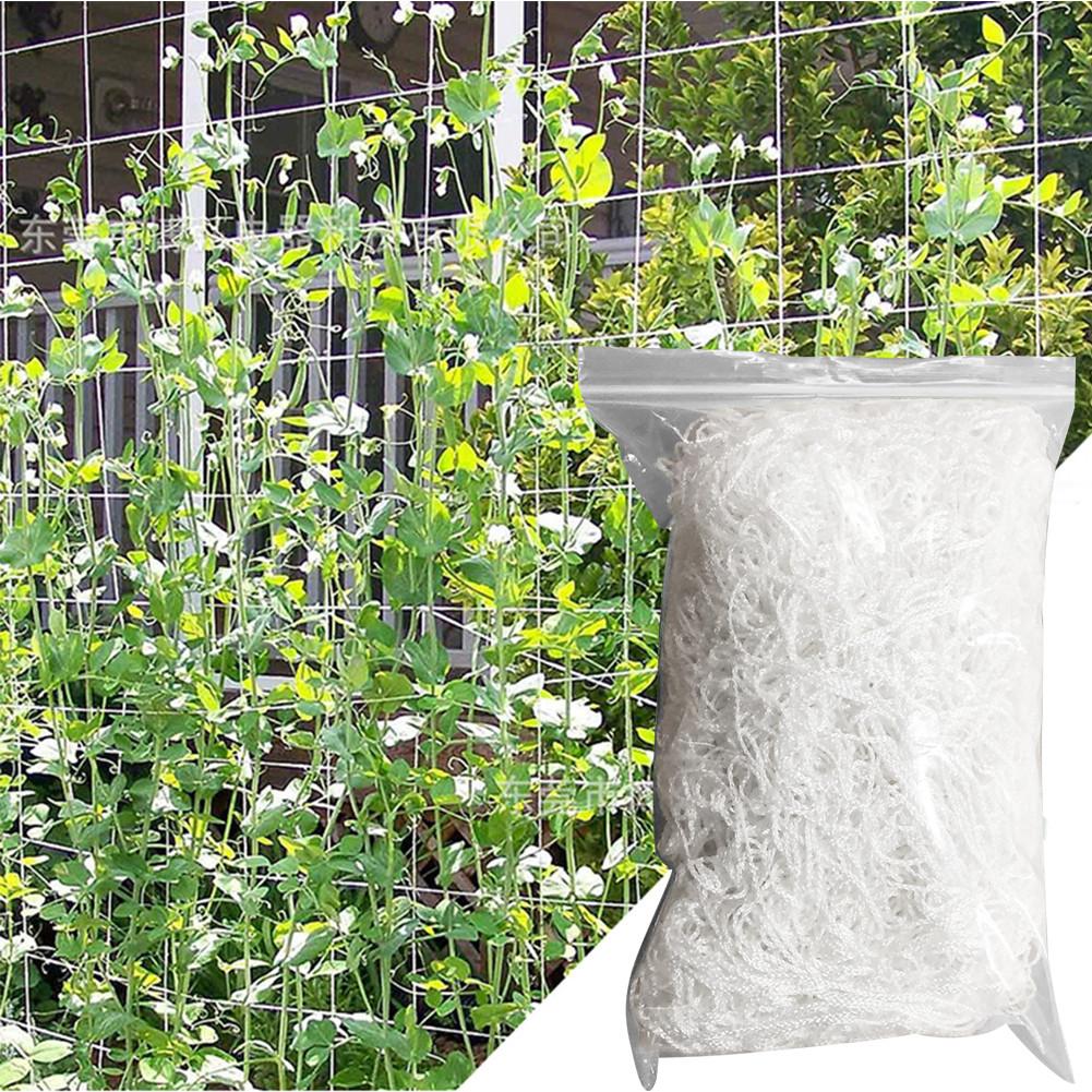 1.7x20m Plant Trellis Netting Plant Climbing Net Woven Polyester Plant Support Vine Climbing Hydroponics Garden Net