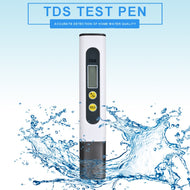 1pc TDS Water Tester Portable Digital TDS Water Tester Hydroponics Water Test Pen for Aquarium Monitor 154*30*14mm