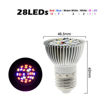 Load image into Gallery viewer, LED Grow Light Full Spectrum 78Leds 120Leds 150Leds E27 LED Growing Bulb for Indoor Hydroponics Flowers Plants LED Growth Lamp
