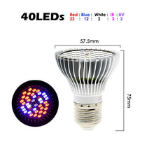 Load image into Gallery viewer, LED Grow Light Full Spectrum 78Leds 120Leds 150Leds E27 LED Growing Bulb for Indoor Hydroponics Flowers Plants LED Growth Lamp
