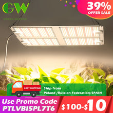 Load image into Gallery viewer, 1000W 2000W 4000W Quantum Grow Light Sunlike Full Spectrum LED Phyto Lamp for Plant Hydroponic Greenhouse VEG BLOOM Growth Light
