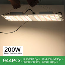 Load image into Gallery viewer, 1000W 2000W 4000W Quantum Grow Light Sunlike Full Spectrum LED Phyto Lamp for Plant Hydroponic Greenhouse VEG BLOOM Growth Light
