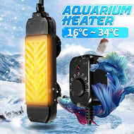 Mini Aquarium Heater Submersible Fish Tank Heater Rod 25-300W Adjustable Water Thermostat Heating Rod Temperature Control Supply