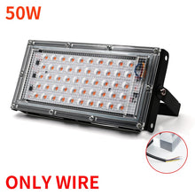 Load image into Gallery viewer, LED Grow Light Full Spectrum Light 220V 50W 100W With EU Plug Led Grow lamps For Greenhouse Hydroponic Flower Seeding Phyto Lamp
