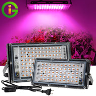 LED Grow Light AC220V 50W 100W LED Full Spectrum Phyto Lamp Greenhouse Hydroponic Plant Growth Lighting